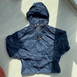 outdoor voices windbreaker jacket (deep sky)